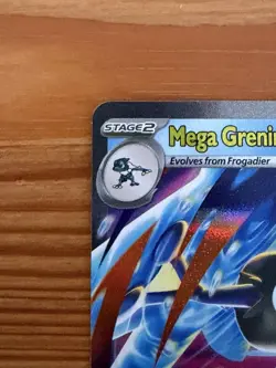 Mega Greninja ex 22/86 Double Rare Pokemon Chaos Rising NM - Image 2