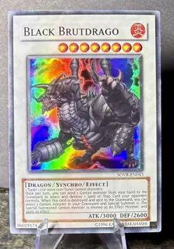 Black Brutdrago SOVR-EN043 Super Rare Yu-Gi-Oh - Image 1