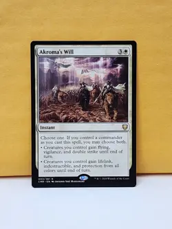 1x Akroma's Will, NM, Commander Legends (CMR), Magic: the Gathering, MtG - Image 1