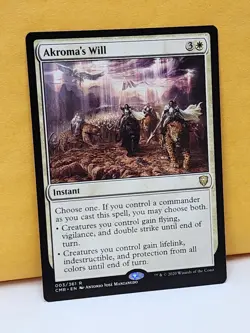 1x Akroma's Will, NM, Commander Legends (CMR), Magic: the Gathering, MtG - Image 3