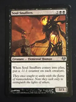 1x Soul Snuffers (45) Eventide MP MTG Magic the Gathering x1 MKE - Image 1