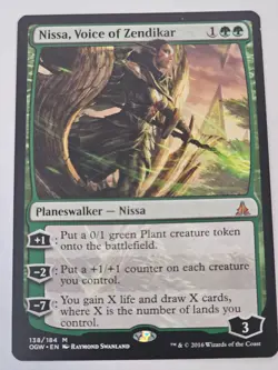 MTG - Nissa, Voice of Zendikar - Oath of the Gatewatch - Image 1