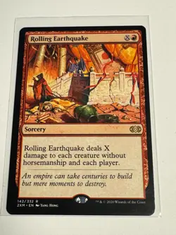 Rolling Earthquake Double Masters Regular NM MTG - Image 1