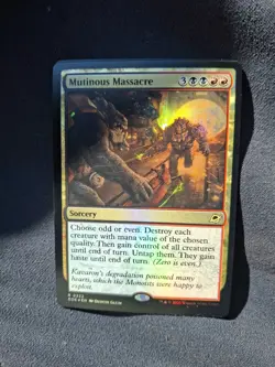 Mutinous Massacre (Foil) - Edge of Eternities - NM - MTG Magic - Rare - Sorcery - Image 2