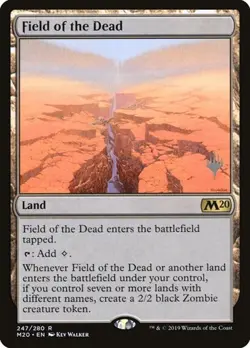 Field of the Dead - Foil Promo Core Set 2020 LP MTG - Image 1