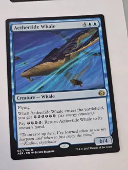 MTG - Aethertide Whale - Aether Revolt - Image 1