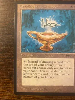 MTG Aladdin's Lamp Arabian Nights Regular - Image 2