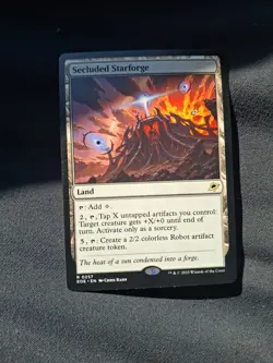 SECLUDED STARFORGE mtg NM-M Edge of Eternities 1 Rare - Image 1