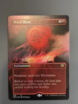 MTG Bloody Moon Expansion Foil Card Magic Card Game - Image 1