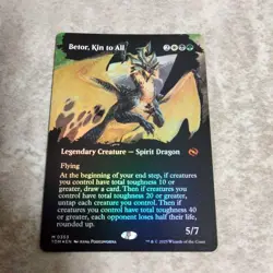 MTG Beto Foil English Tribal Cycling Commander Card Used - Image 1