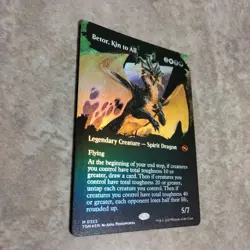 MTG Beto Foil English Tribal Cycling Commander Card Used - Image 2
