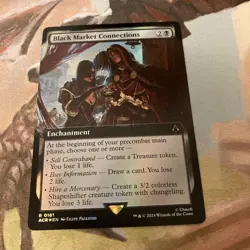 ACR Black Market Network Extended FOIL English Commander MTG EDH - Image 1