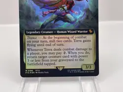 MTG Tina Girl with Magical Powers English Extended FOIL Final Fantasy Collaborat - Image 3