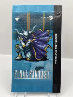 MTG Final Fantasy Prerelease Promo Pack German Unopened collectible card game - Image 1