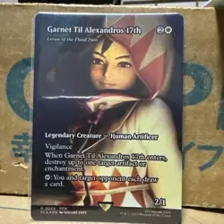 MTG Garnet Till Roran of the Third Way Foil History of Succession English - Image 1