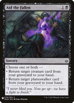 Aid the Fallen The List 76 MTG NM - Image 1