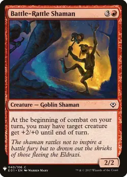 Battle-Rattle Shaman The List 40 MTG NM - Image 1