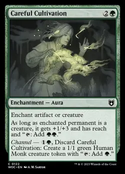 Careful Cultivation Commander: Wilds of Eldraine 122 MTG NM - Image 1