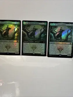 3x Nissa, Resurgent Animist March of the Machine: The Aftermath Foil NM/M - Image 1