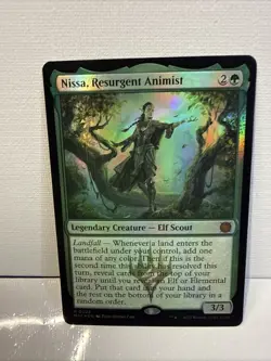 3x Nissa, Resurgent Animist March of the Machine: The Aftermath Foil NM/M - Image 4