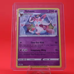 Pokemon TCG Sword & Shield Black Star Promo SWSH211 Sylveon - Image 1