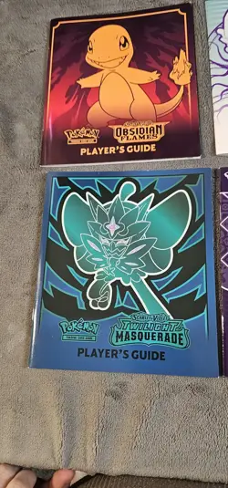 Lot of 4 Pokemon Scarlet & Violet Expansion Game ETB Player's Guides SHIPS FAST - Image 5