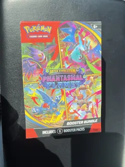 Pokemon TCG Mega Evolution Phantasmal Flames Booster Bundle New Sealed - Image 1
