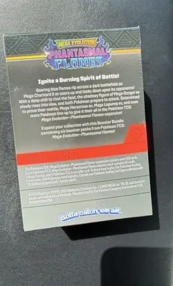 Pokemon TCG Mega Evolution Phantasmal Flames Booster Bundle New Sealed - Image 2