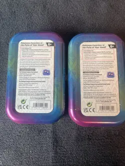 (2)Pokemon Prismatic Evolutions Mini Tin X2 FACTORY SEALED Brand New - Image 2