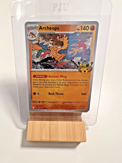 2025 Pokemon Archeops Promo - Pokemon Fossil Museum - 051/086 - Sealed - RAW - Image 1