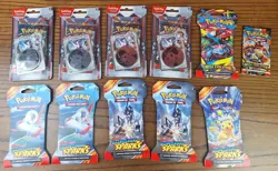 Mixed lot of 15 Pokemon TCG Booster packs Sealed - Image 1