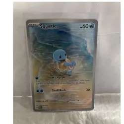 The Pokemon Company Squirtle Illustration Rare Holo SV 151 170/165 English 2023 - Image 1
