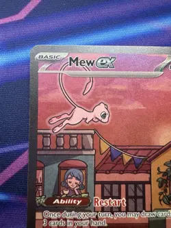 Mew Ex Scarlet & Violet 151 Promo SVP 053 Pokemon TCG NM - Image 2