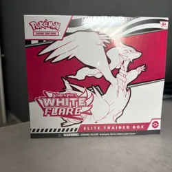 Pokemon TCG Scarlet Violet White Flare Elite Trainer Box ETB New Factory Sealed - Image 1