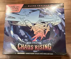 Pokemon English ME04 Chaos Rising Elite Trainer Box FACTORY SEALED Free Delivery - Image 1