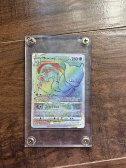 Pokemon Mewtwo VSTAR 079/078 Secret Rare Holo Pokemon GO English HP 280 - Image 1