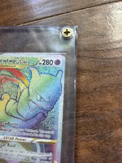 Pokemon Mewtwo VSTAR 079/078 Secret Rare Holo Pokemon GO English HP 280 - Image 2