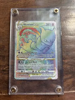Pokemon Mewtwo VSTAR 079/078 Secret Rare Holo Pokemon GO English HP 280 - Image 5