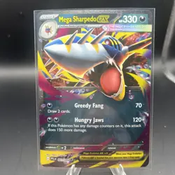 Pokemon TCG: Mega Sharpedo EX 61/94, Phantasmal Flames _ HOLO - Image 1