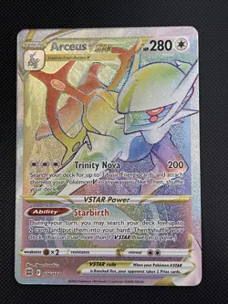 Pokemon TCG Arceus VSTAR Brilliant Stars 176/172 Holo Secret Rare - Image 1