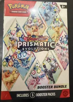 Pokemon Prismatic Evolutions Scarlett And Violet Booster Bundle Factory Sealed - Image 2