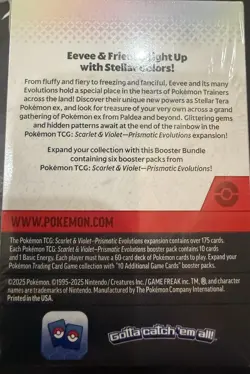 Pokemon Prismatic Evolutions Scarlett And Violet Booster Bundle Factory Sealed - Image 4