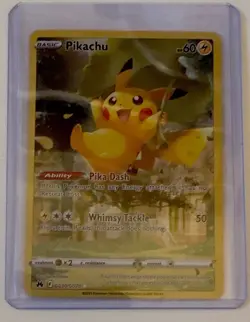 Pokemon Pikachu GG30/GG70 Crown Zenith Galarian Gallery Ultra Rare Holo EN - Image 1