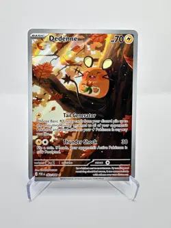 Dedenne 093/088 Me03: Perfect Order Holo Pokemon Near Mint - Image 1