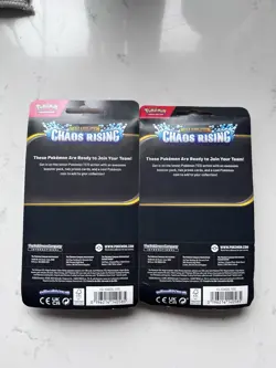 2 Pokemon Mega Evolution Chaos Rising Zacian Check Lane Blister NEW SEALED - Image 2