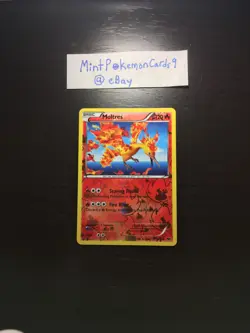 Moltres - 14/99 - Reverse Holo Rare - Next Destinies Set Pokemon - Mint - Image 1