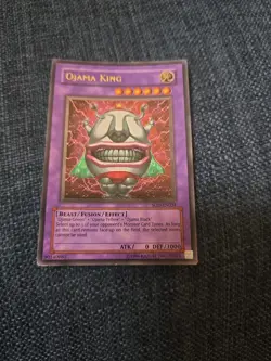 yugioh Ojama King SOD-EN034 Ultimate Rare Unlimited Ed - Image 1