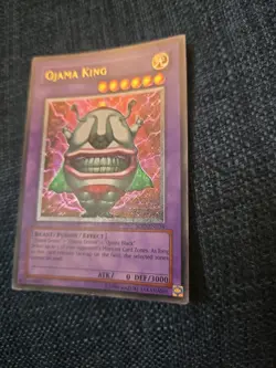 yugioh Ojama King SOD-EN034 Ultimate Rare Unlimited Ed - Image 2
