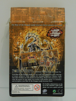 Yu-Gi-Oh Rise of the Dragon Lords Structure Deck 1st Edition, Complete, Dmg Box - Image 2