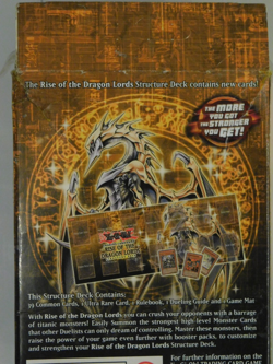 Yu-Gi-Oh Rise of the Dragon Lords Structure Deck 1st Edition, Complete, Dmg Box - Image 4